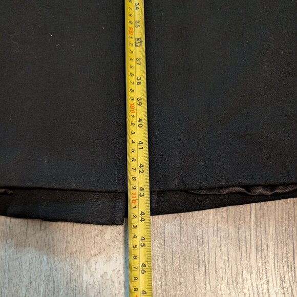 Vintage D’Allaird’s Black Wool Velvet Collar Midi Coat | M/L Oversized Fit - Picture 13 of 13